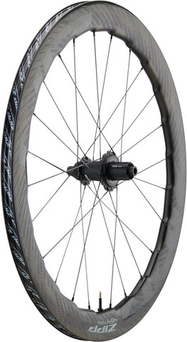 Zipp 454 NSW Carbon Tubeless Center Lock Disc Wheel - Closeout - matte black-gloss black/28" rear 12x142 Shimano