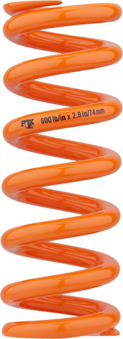 Fox Racing Shox Muelle de acero SLS Super Light para hubs de 69 - 70 mm - naranja/600 lbs