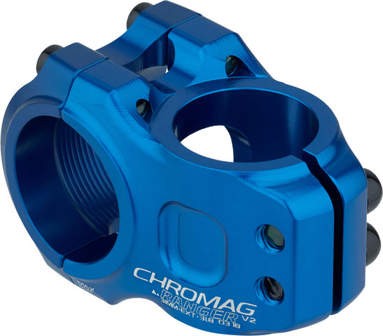 Chromag Ranger V2 Vorbau 31.8 - blue/31 mm 0°
