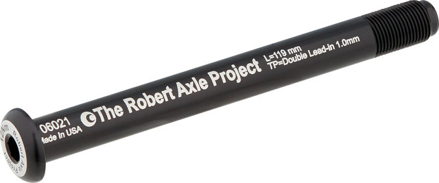Robert Axle Project Lightning Bolt-On Front Thru-Axle - black/type 12