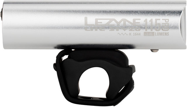 Lezyne Lite Drive Pro 115 LED Frontlicht mit StVZO-Zulassung - silber/115 Lux