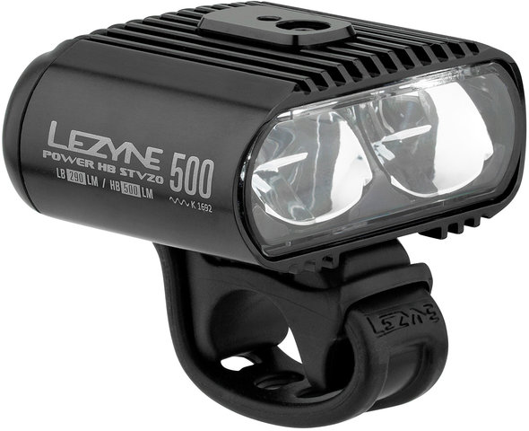 Lezyne Power HB Drive 500 Loaded LED Frontlicht mit StVZO-Zulassung - schwarz/500 Lumen