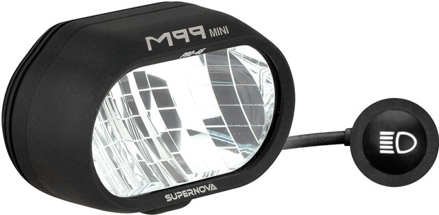 Supernova M99 Mini PRO 45 LED E-Bike Frontlicht mit StVZO-Zulassung - schwarz/700 Lumen