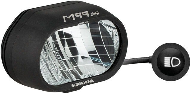 Supernova M99 Mini PRO 45 LED E-Bike Frontlicht mit StVZO-Zulassung - schwarz/700 Lumen