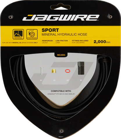 Jagwire Línea de frenos Sport Hydraulic para aceite mineral - black/M9120 / M8120 / M8100
