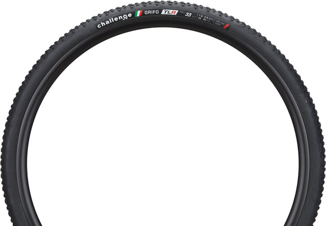Challenge Grifo Race TLR 28" Folding Tyre - black/33-622 (700x33c)