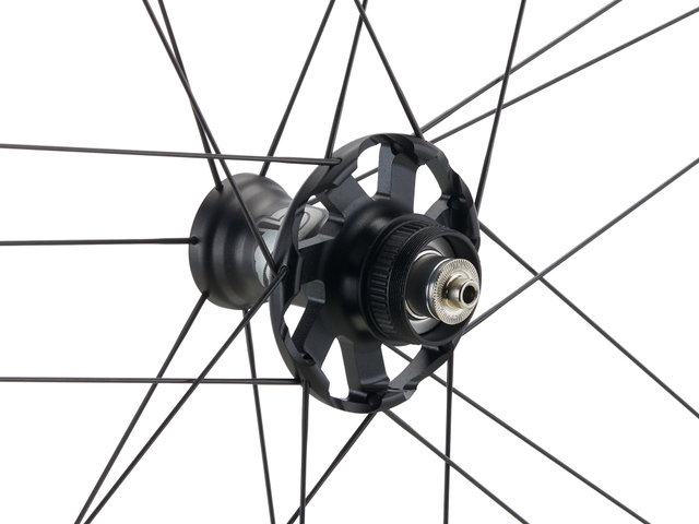 Campagnolo Scirocco DB Center Lock Disc Wheelset - black/28" set (front 9x100 + rear 10x135) Campy