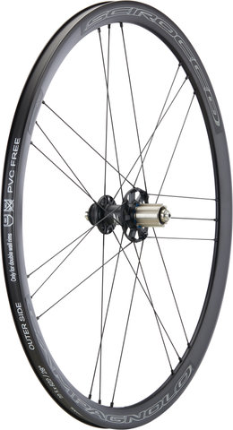 Campagnolo Scirocco DB Center Lock Disc Wheelset - black/28" set (front 9x100 + rear 10x135) Campy