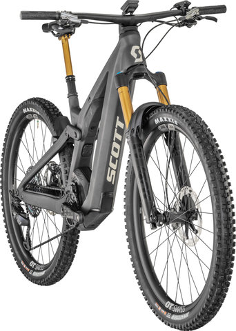 Scott Bici de montaña eléctrica Patron eRIDE 900 Ultimate Carbon - raw carbon-black fade-metal/L