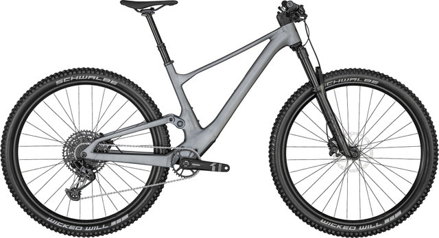 Scott Spark 950 Mountain Bike - cool raw alloy-dark smoke brush/L