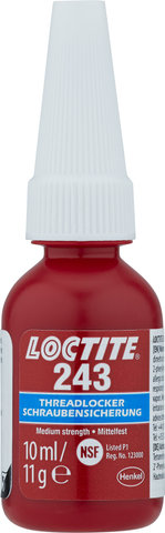 Loctite 243 Medium-Strength Threadlocker - universal/10 ml