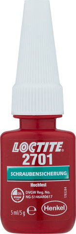 Loctite 2701 High-Strength Threadlocker - universal/5 ml