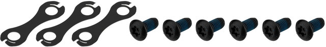 Shimano Disco de frenos RT-MT905 6 agujeros para XTR - negro-plata/180 mm