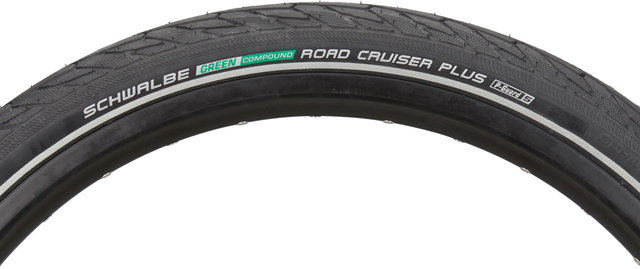 Schwalbe Road Cruiser Plus 24" Wired Tyre - black-reflective/24x1.75 (47-507)
