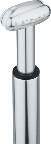 Lezyne Bomba Micro Floor Drive HPG con indicador de presión de aire - plata/universal