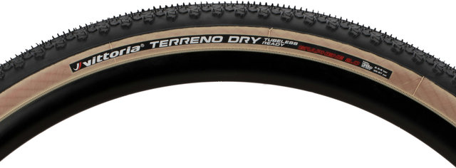 Vittoria Terreno Dry TLR G2.0 28" Folding Tyre - black-tan/40-622 (700x38c)
