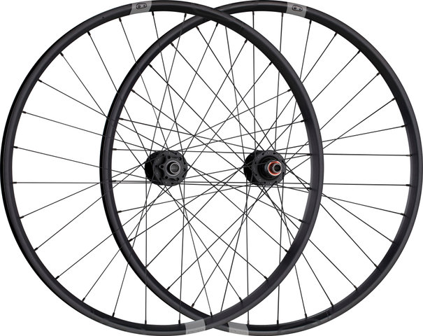 crankbrothers Synthesis E Alu Disc 6-bolt 29" Boost Wheelset - black/29" set (front 15x110 Boost + rear 12x148 Boost) SRAM XD