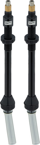 CONTEC FastAir TL Road Tubeless Valve - 2 Pack - black/Presta 80 mm
