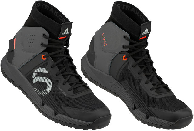 Five Ten Trailcross MID Pro MTB Schuhe - core black-grey two-solar red/42