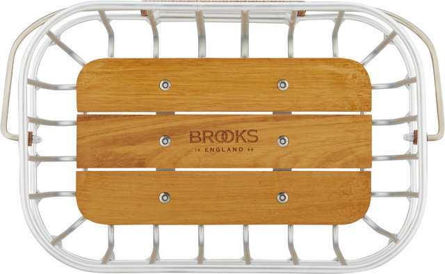 Brooks Corbeille Hoxton Basket Modèle - silver/25 litres