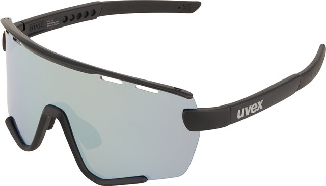uvex Lunettes de Sport sportstyle 236 en Set - black mat/mirror silver