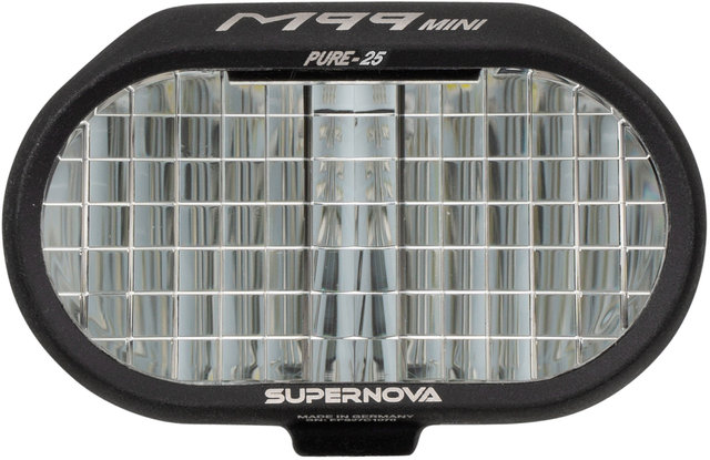 Supernova M99 Mini Pure-25 LED E-Bike Frontlicht mit StVZO-Zulassung Modell 2022 - schwarz/450 Lumen
