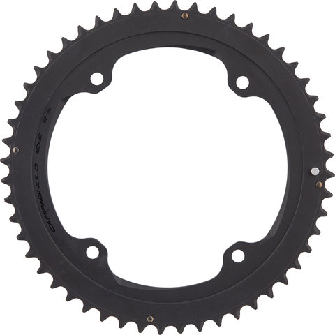 Campagnolo Record Chainring 12-speed, 4-arm, 145 mm Bolt Circle Diameter - black/52 tooth