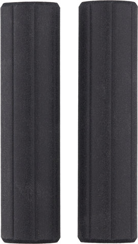 ESI Ribbed Extra Chunky Silicone Handlebar Grips - black/130 mm