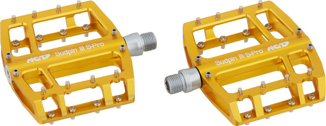 NC-17 Sudpin III S-Pro Platform Pedals - gold/universal