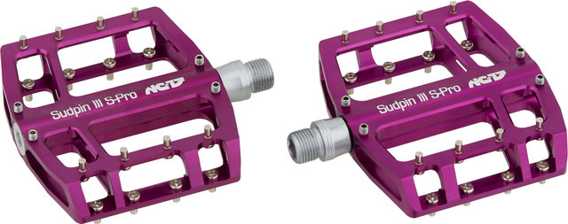 NC-17 Sudpin III S-Pro Platform Pedals - purple/universal