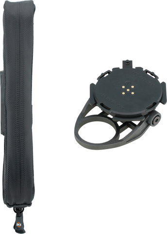 SKS Compit/Stem Smartphonehalterung mit Com/Smartbag Smartphonetasche - schwarz/1 1/8"