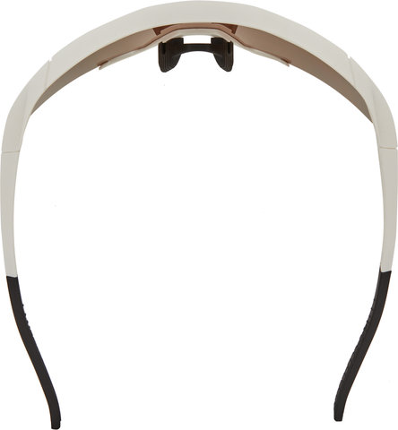 100% Speedcraft Hiper Sports Glasses - matte white/hiper silver mirror