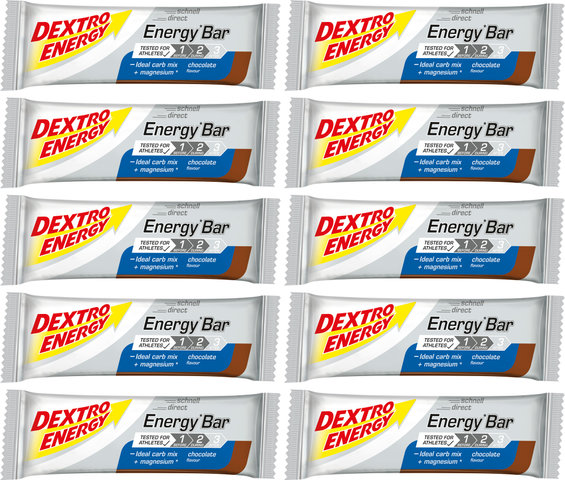 Dextro Energy Energy Bar Riegel - 10 Stück - chocolate/500 g