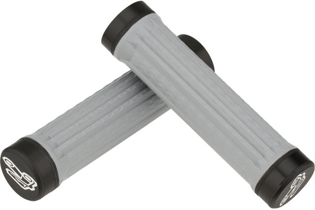 Renthal Lock On Traction Grips - light grey/soft