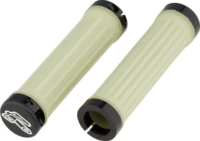 Renthal Lock On Traction Grips - yellow/Kevlar