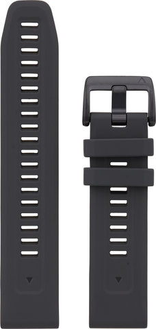 Garmin Bracelet de Montre en Silicone QuickFit 22 - graphite/22 mm