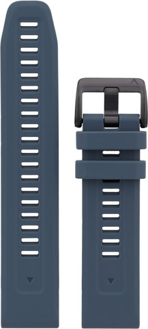 Garmin QuickFit 22 Silikon Uhrenarmband - granitblau/22 mm