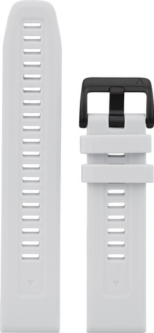 Garmin QuickFit 22 Silikon Uhrenarmband - schneeweiß/22 mm