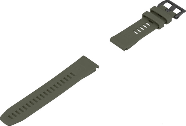 Garmin QuickFit 22 Silikon Uhrenarmband - moosgrün/22 mm