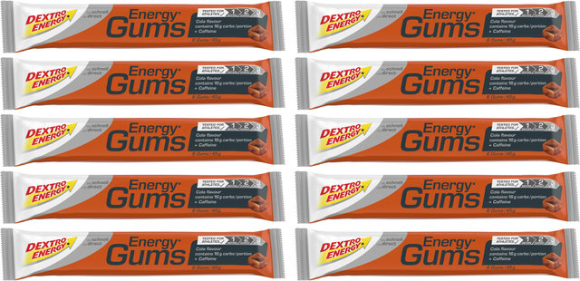 Dextro Energy Energy Gums - 10 Pack - cola/450 g