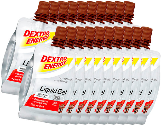 Dextro Energy Liquid Gel - 20 Stück - cola/1200 ml