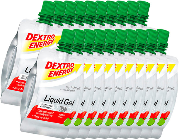 Dextro Energy Liquid Gel - 20 pack - apple/1200 ml