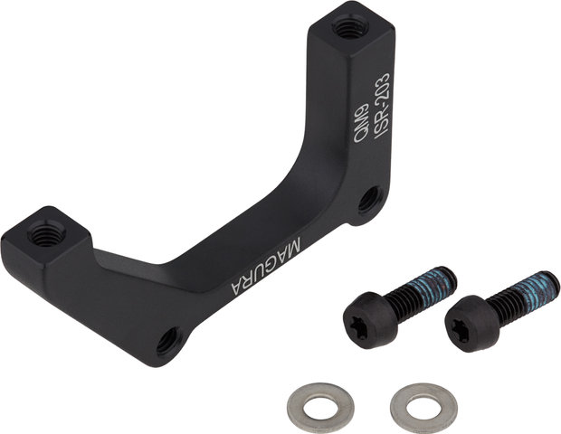 Magura Disc Brake Adapter for 203 mm Rotors - black/rear IS to PM