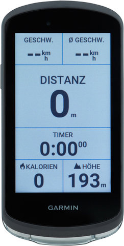 Garmin Compteur d'Entraînement Edge 1040 GPS + Système de Navigation - noir/universal