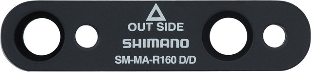 Shimano Scheibenbremsadapter für 160 mm Scheibe - schwarz/HR FM 140/160 auf FM 160