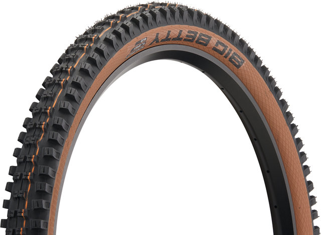 Schwalbe Big Betty Evolution ADDIX Soft Super Gravity 27.5" Folding Tyre - black-bronze skin/27.5x2.4