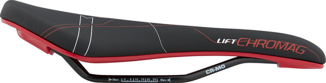 Chromag Sillín Lift - black-red/140 mm