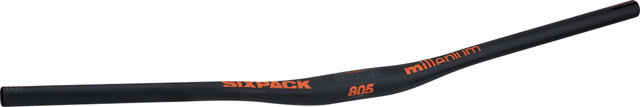 Sixpack Racing Millenium805 20 mm 35 Riser Handlebars - black-orange/805 mm 7°