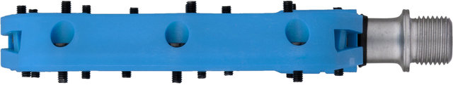 e*thirteen Base Flat Platform Pedals - blue/universal