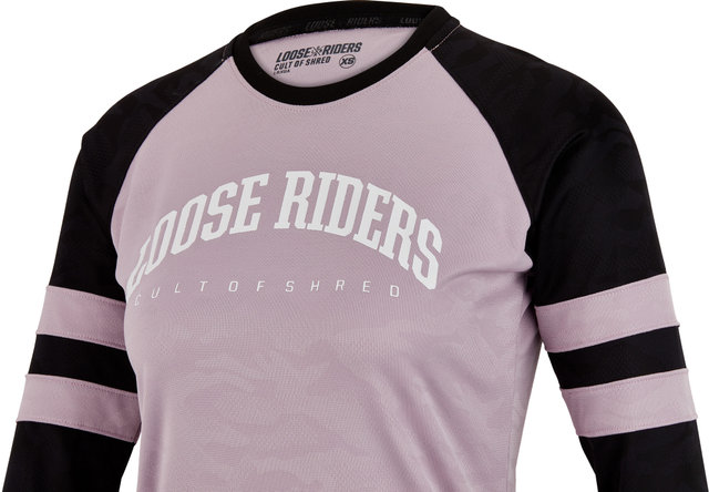 Loose Riders Heritage Women's LS Jersey - mauve/XS